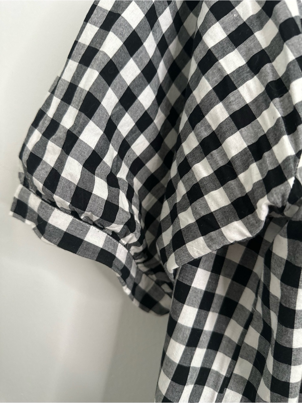 Black & White Gingham Cotton Maxi Dress Cottageco… - image 8